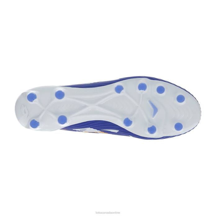 SOLISTA 200 IV FG AMPARO BLUE/ALL WHITE/ORANGE BEAT Lotto Man Shoes 0Z6F160