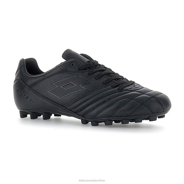 STADIO 300 II AGM ALL BLACK Lotto Man Shoes 0Z6F201
