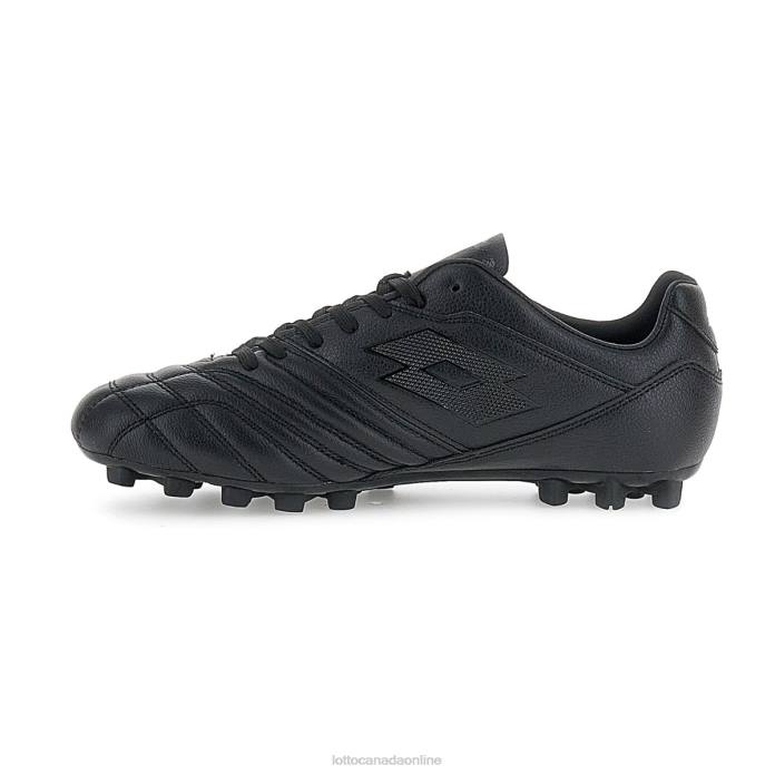 STADIO 300 II AGM ALL BLACK Lotto Man Shoes 0Z6F201