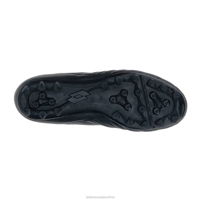 STADIO 300 II AGM ALL BLACK Lotto Man Shoes 0Z6F201