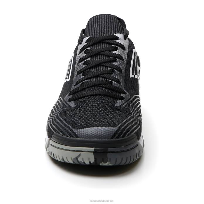 TACTO 250 ID ALL BLACK/ALL WHITE/COOL GRAY 7C Lotto Man Shoes 0Z6F193