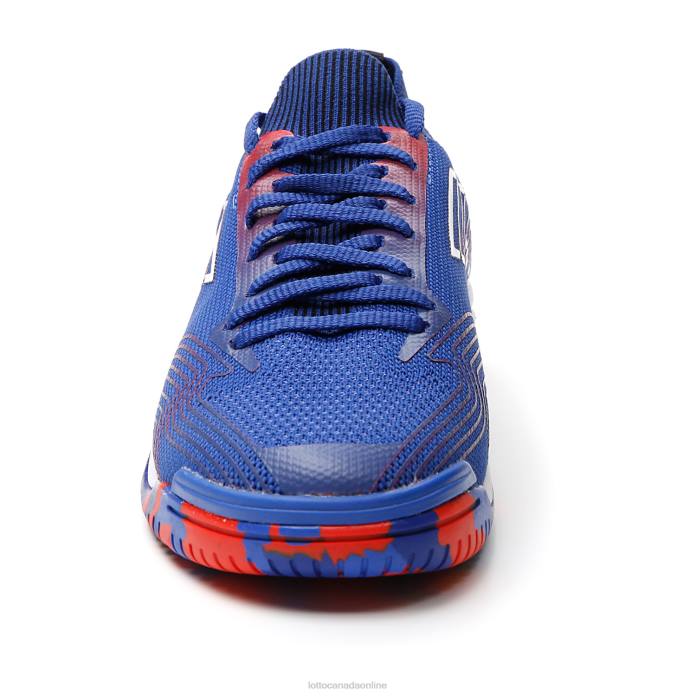 TACTO 250 ID AMPARO BLUE/ALL WHITE/CLIFF RED Lotto Man Shoes 0Z6F194