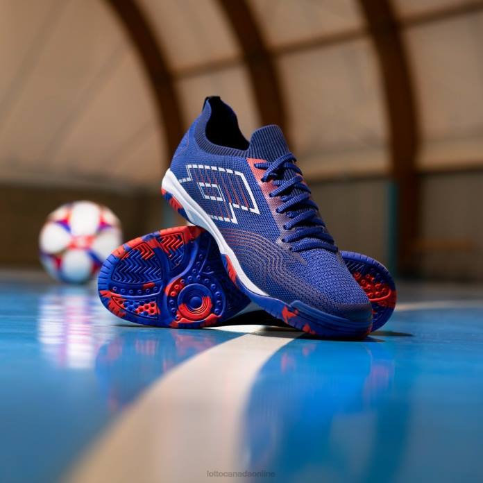 TACTO 250 ID AMPARO BLUE/ALL WHITE/CLIFF RED Lotto Man Shoes 0Z6F194