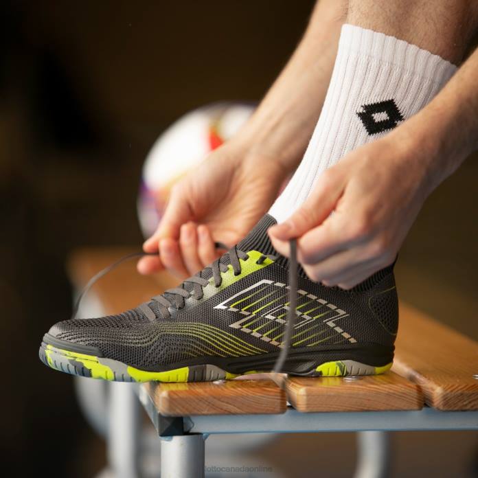 TACTO 250 ID ASPHALT/SILVER METAL 2/ACACIA GREEN Lotto Man Shoes 0Z6F195