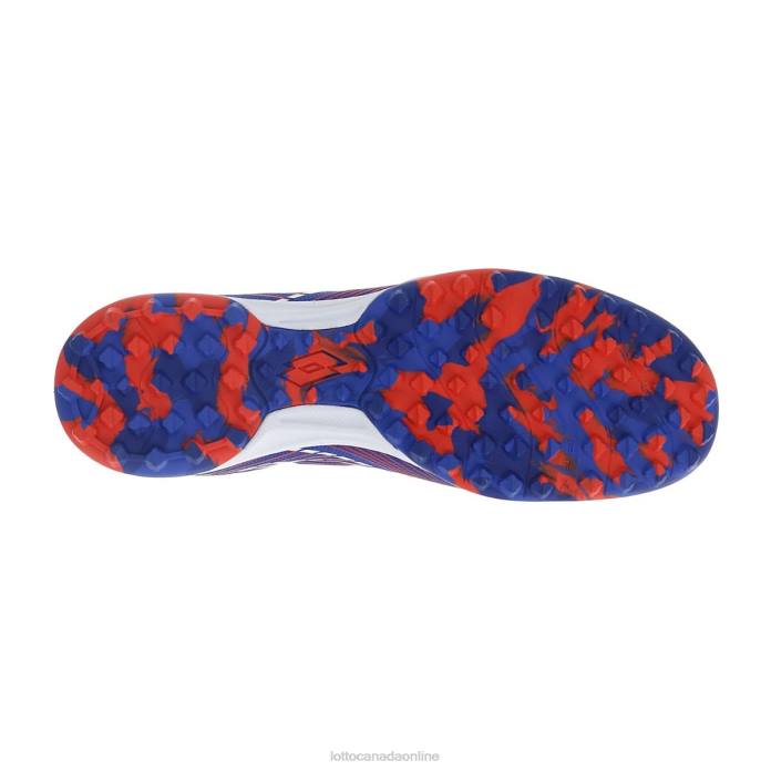 TACTO 250 TF AMPARO BLUE/ALL WHITE/CLIFF RED Lotto Man Shoes 0Z6F180