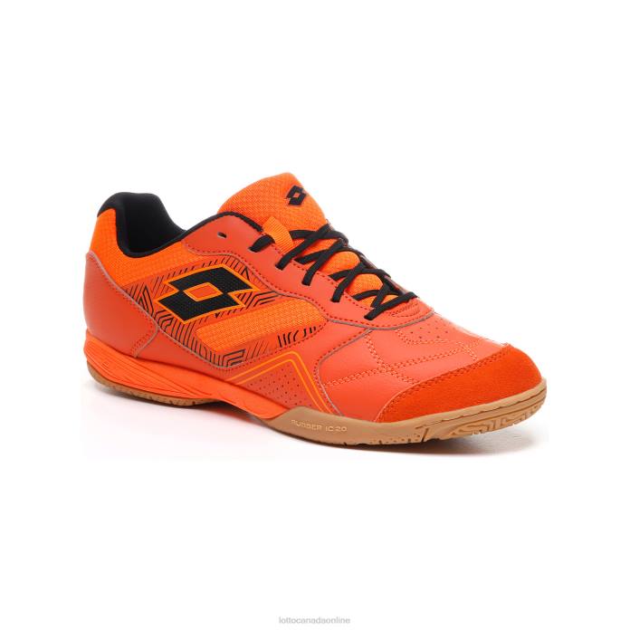 TACTO 300 V RED ORANGE/ALL BLACK/ORANGE FLUO Lotto Man Shoes 0Z6F185