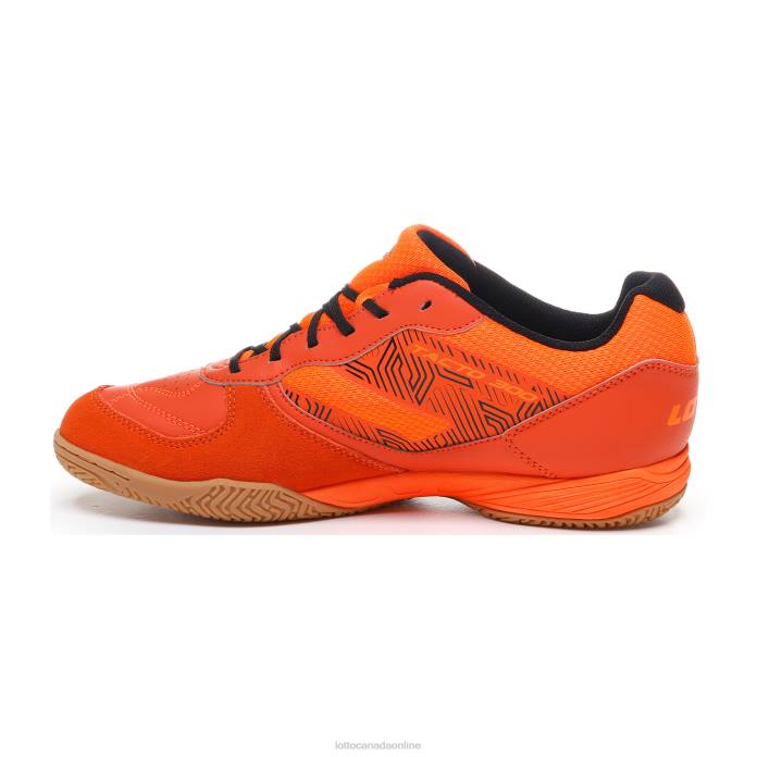 TACTO 300 V RED ORANGE/ALL BLACK/ORANGE FLUO Lotto Man Shoes 0Z6F185