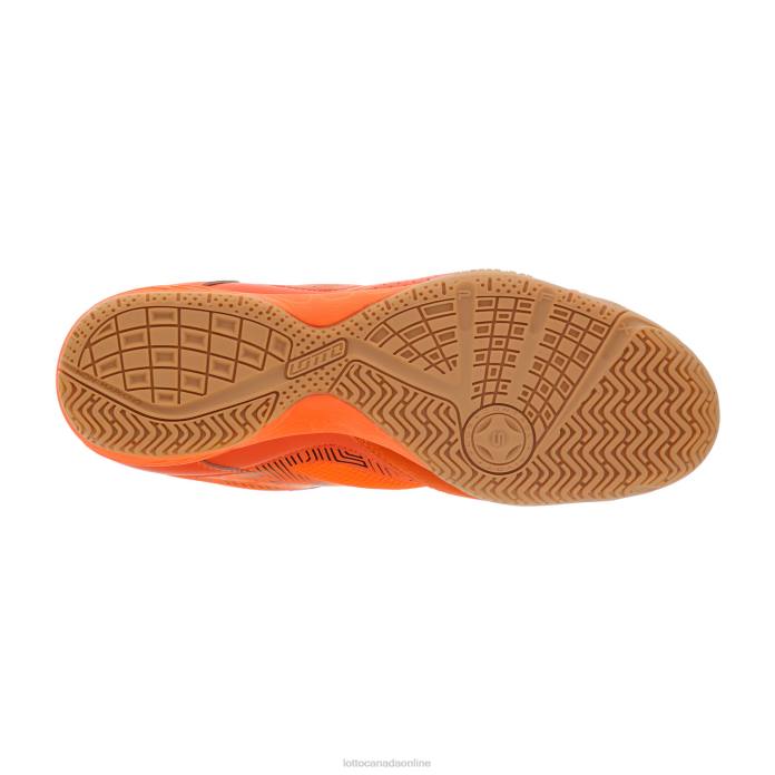 TACTO 300 V RED ORANGE/ALL BLACK/ORANGE FLUO Lotto Man Shoes 0Z6F185