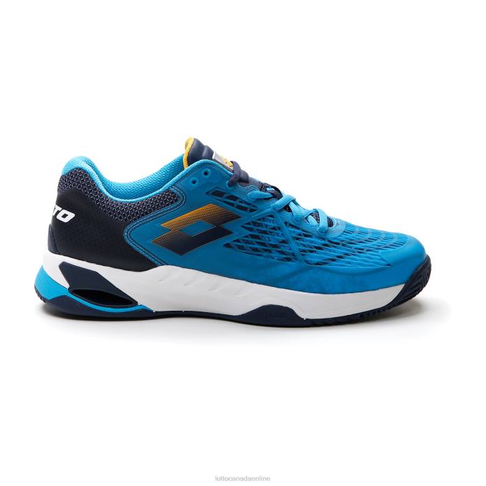 MIRAGE 100 CLY BLUE OCEAN/SAFFRON/NAVY BLUE Lotto Man Shoes 0Z6F110