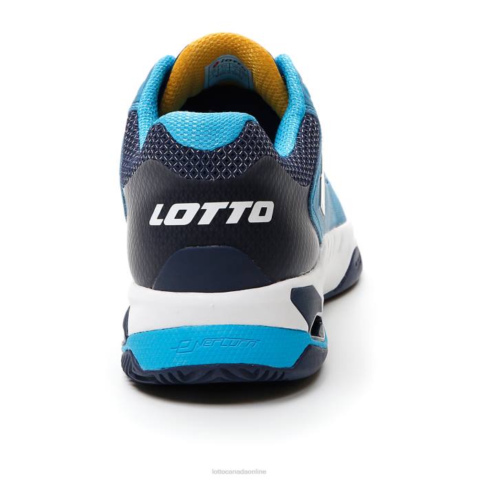 MIRAGE 100 CLY BLUE OCEAN/SAFFRON/NAVY BLUE Lotto Man Shoes 0Z6F110