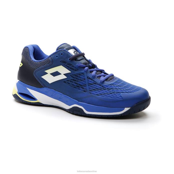 MIRAGE 100 SPD AMPARO BLUE/YELLOW NEON/NAVY BLUE Lotto Man Shoes 0Z6F111