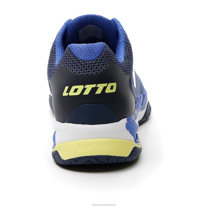 MIRAGE 100 SPD AMPARO BLUE/YELLOW NEON/NAVY BLUE Lotto Man Shoes 0Z6F111