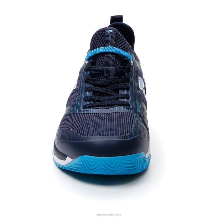 MIRAGE 200 CLY NAVY BLUE/BLUE OCEAN/ALL WHITE Lotto Man Shoes 0Z6F132