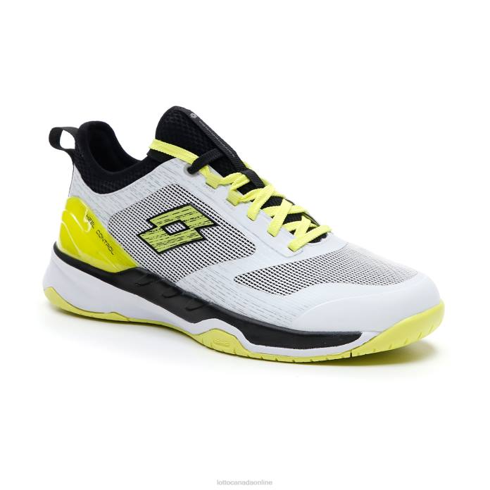 MIRAGE 200 SPD ALL WHITE/YELLOW NEON/ALL BLACK Lotto Man Shoes 0Z6F112