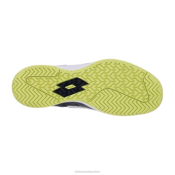 MIRAGE 200 SPD ALL WHITE/YELLOW NEON/ALL BLACK Lotto Man Shoes 0Z6F112