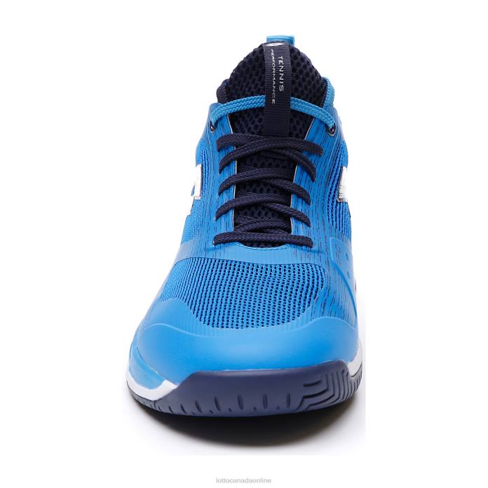 MIRAGE 200 SPD DIVA BLUE/ALL WHITE/NAVY BLUE Lotto Man Shoes 0Z6F130