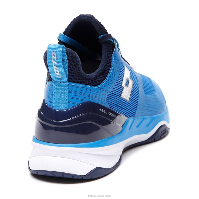 MIRAGE 200 SPD DIVA BLUE/ALL WHITE/NAVY BLUE Lotto Man Shoes 0Z6F130