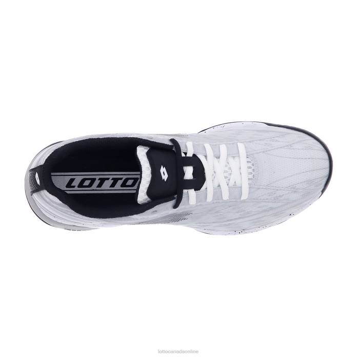 MIRAGE 300 CLY ALL WHITE/ALL BLACK/VAPOR GRAY Lotto Man Shoes 0Z6F119