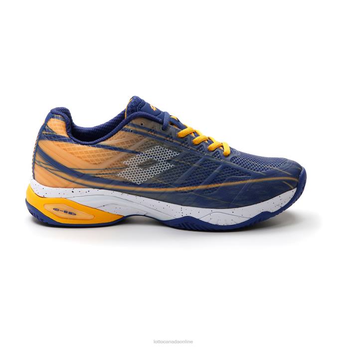 MIRAGE 300 CLY SODALITE BLUE/ALL WHITE/SAFFRON Lotto Man Shoes 0Z6F118