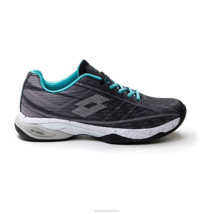 MIRAGE 300 SPD ALL BLACK/ALL WHITE/GREEN 929C Lotto Man Shoes 0Z6F135