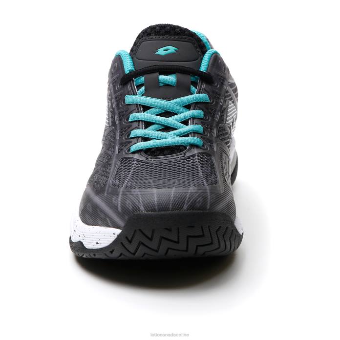 MIRAGE 300 SPD ALL BLACK/ALL WHITE/GREEN 929C Lotto Man Shoes 0Z6F135