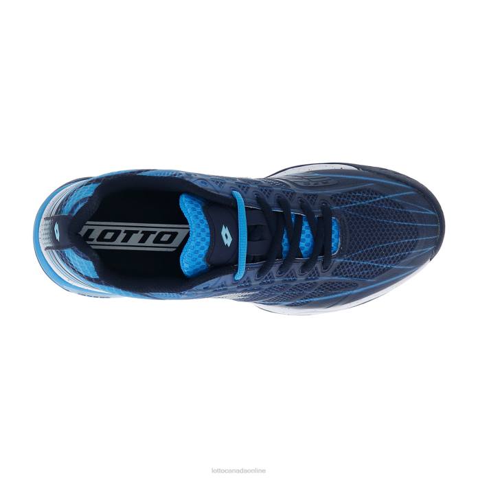 MIRAGE 300 SPD NAVY BLUE/ALL WHITE/BLUE OCEAN Lotto Man Shoes 0Z6F120