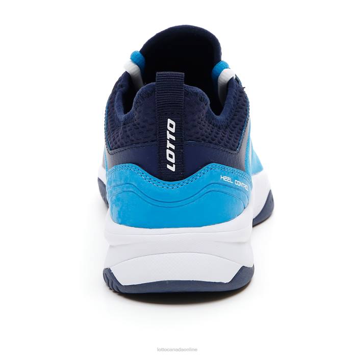 MIRAGE 500 II ALR BLUE BAY/ALL WHITE/NAVY BLUE Lotto Man Shoes 0Z6F125