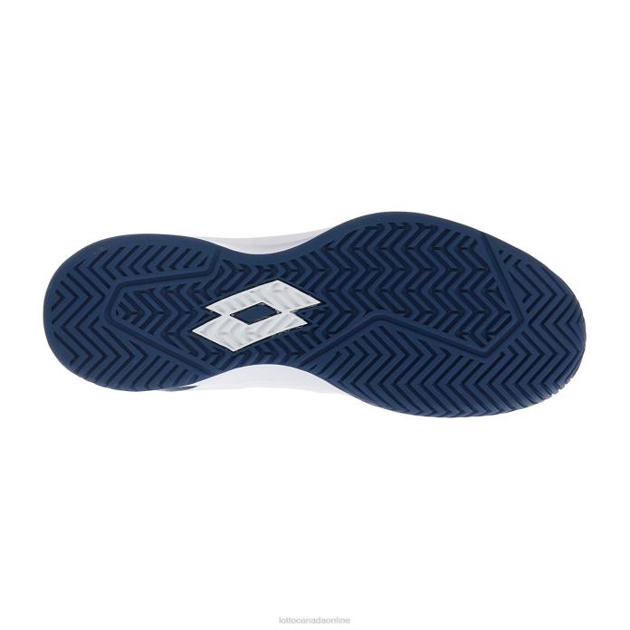 MIRAGE 600 ALR ALL WHITE/DARK DENIM/LIGHT ATLANTIC Lotto Man Shoes 0Z6F138