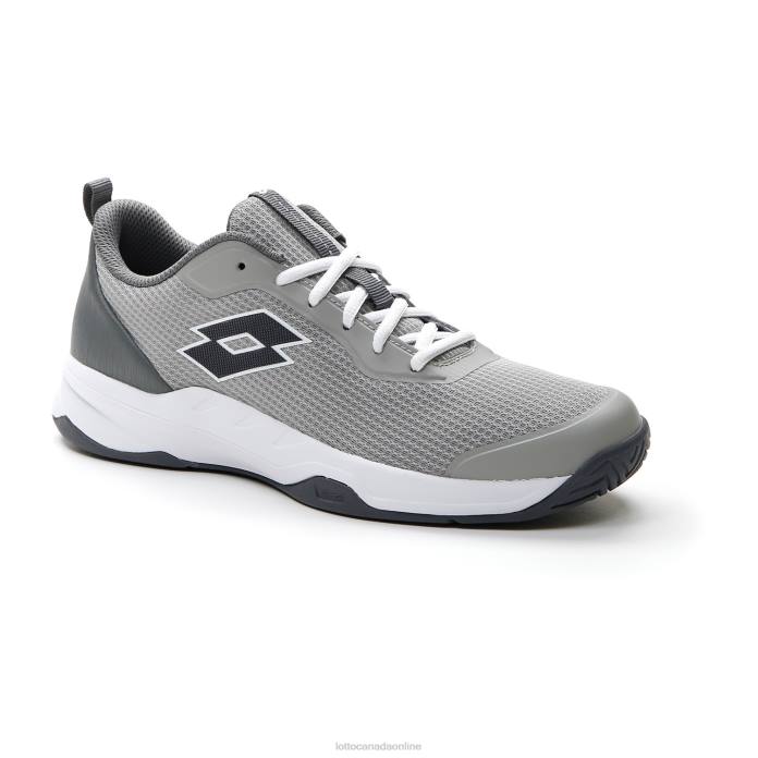 MIRAGE 600 ALR COOL GRAY 7C/COOL GRAY 9C/ALL WHITE Lotto Man Shoes 0Z6F127