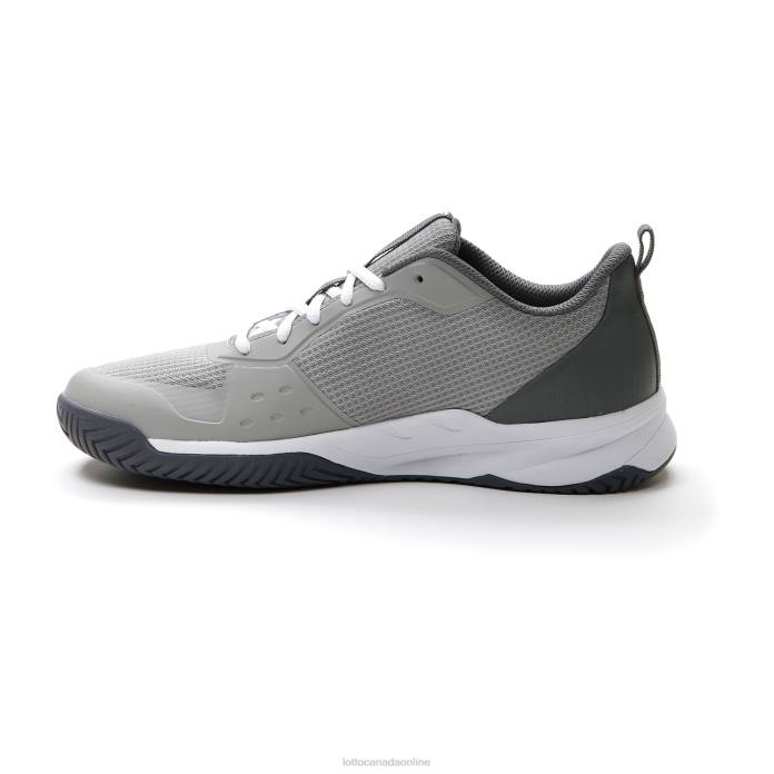 MIRAGE 600 ALR COOL GRAY 7C/COOL GRAY 9C/ALL WHITE Lotto Man Shoes 0Z6F127