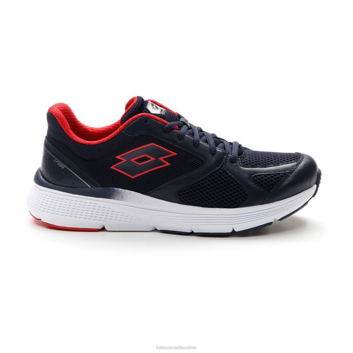 SPEEDRIDE 600 IX DARK BLUE/FLAME RED Lotto Man Shoes 0Z6F254