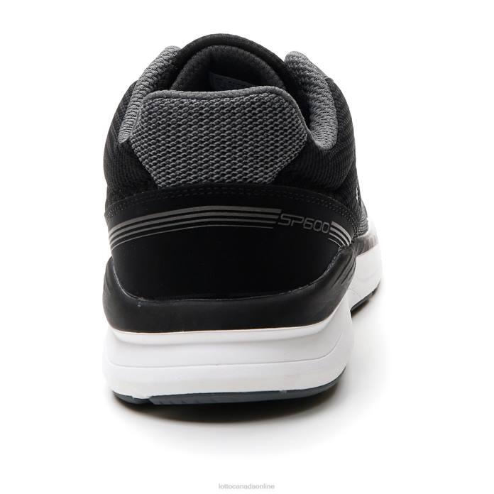 SPEEDRIDE 600 XII ALL BLACK/COOL GRAY 11C Lotto Man Shoes 0Z6F248