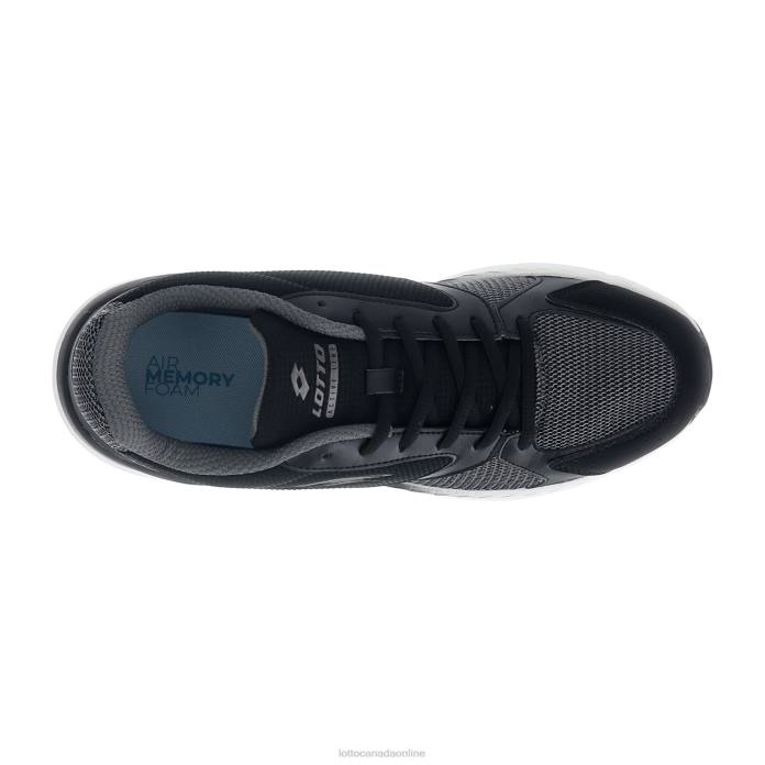 SPEEDRIDE 600 XII ALL BLACK/COOL GRAY 11C Lotto Man Shoes 0Z6F248