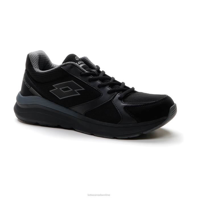 SPEEDRIDE 600 XII ALL BLACK Lotto Man Shoes 0Z6F247