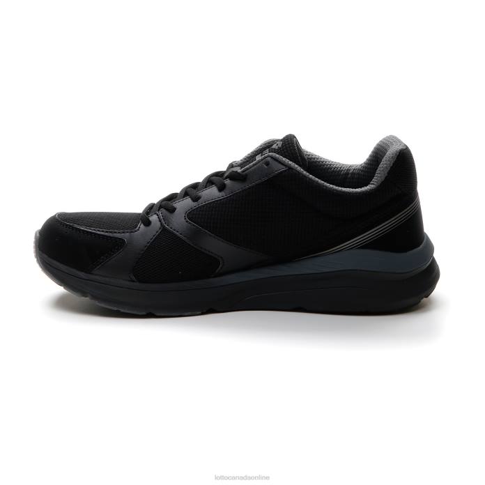 SPEEDRIDE 600 XII ALL BLACK Lotto Man Shoes 0Z6F247