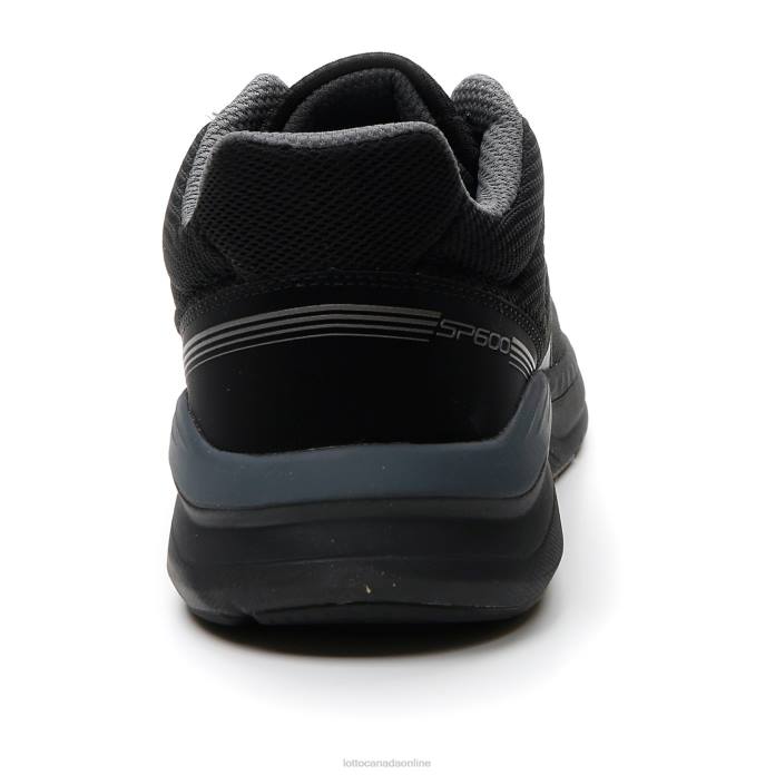 SPEEDRIDE 600 XII ALL BLACK Lotto Man Shoes 0Z6F247