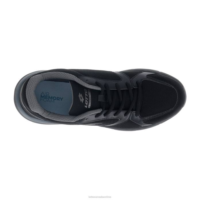 SPEEDRIDE 600 XII ALL BLACK Lotto Man Shoes 0Z6F247