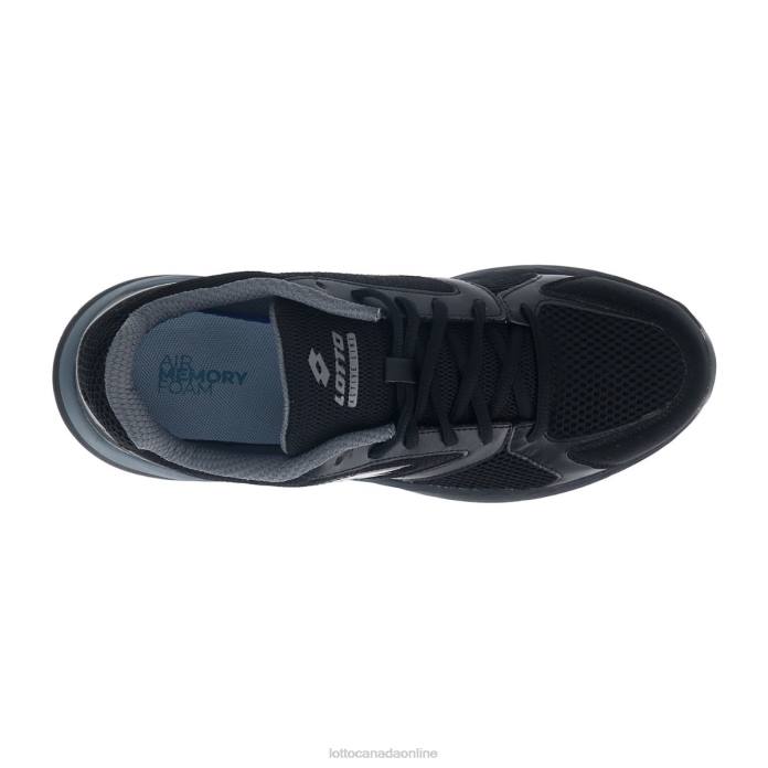 SPEEDRIDE 600 XI ALL BLACK Lotto Man Shoes 0Z6F250