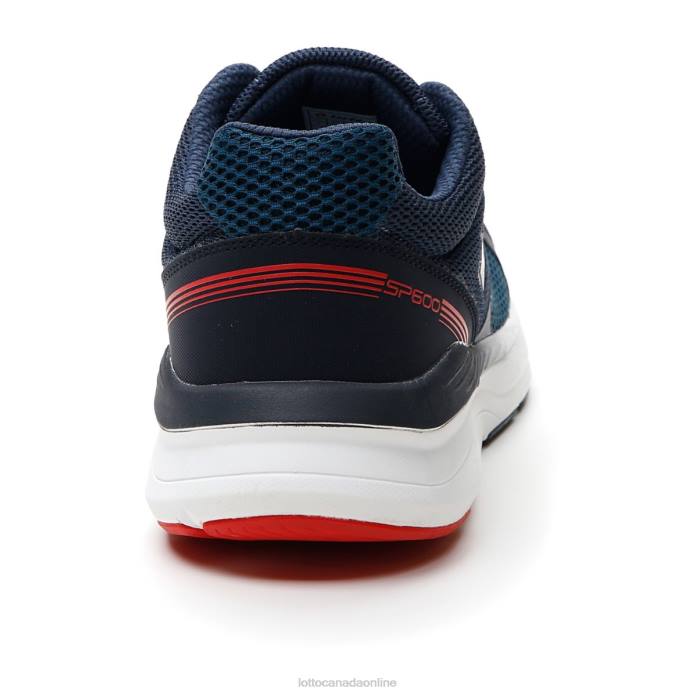 SPEEDRIDE 600 XI OCEAN BLUE/BLUE CORAL Lotto Man Shoes 0Z6F252