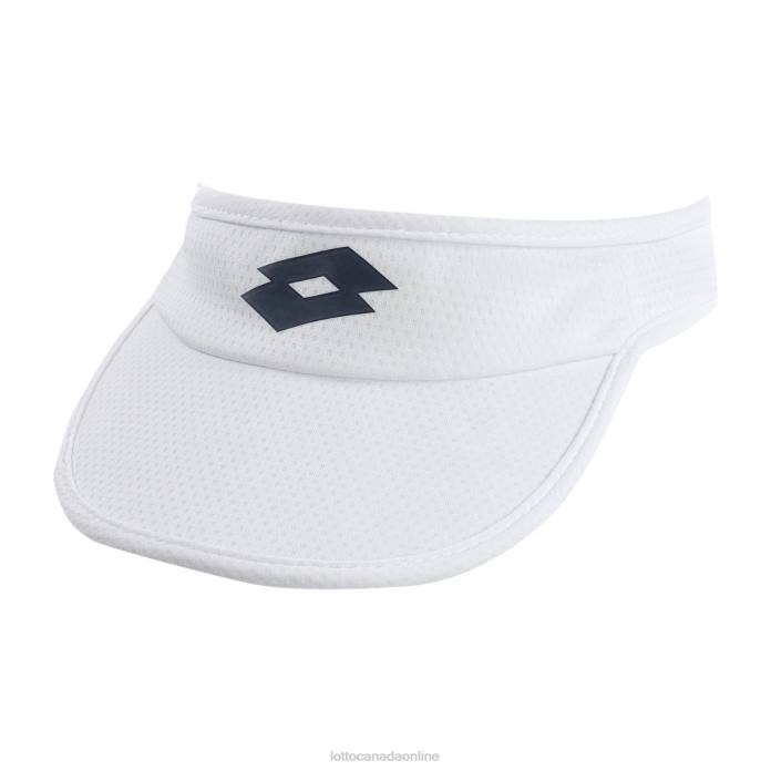 TENNIS VISOR W BRILLIANT WHITE Lotto Woman Accessoris 0Z6F1037