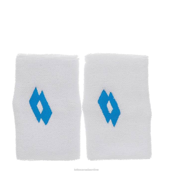 TENNIS WRIST B SKG BRIGHT WHITE/BLUE DANUBE Lotto Woman Accessoris 0Z6F1047