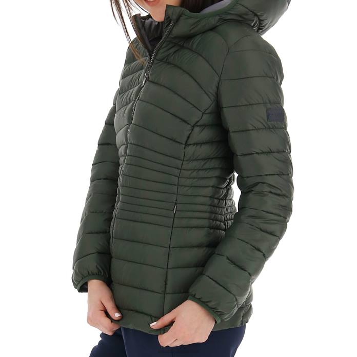 BOMBER CORTINA W PAD GREEN RESIN Lotto Woman Apparel 0Z6F958