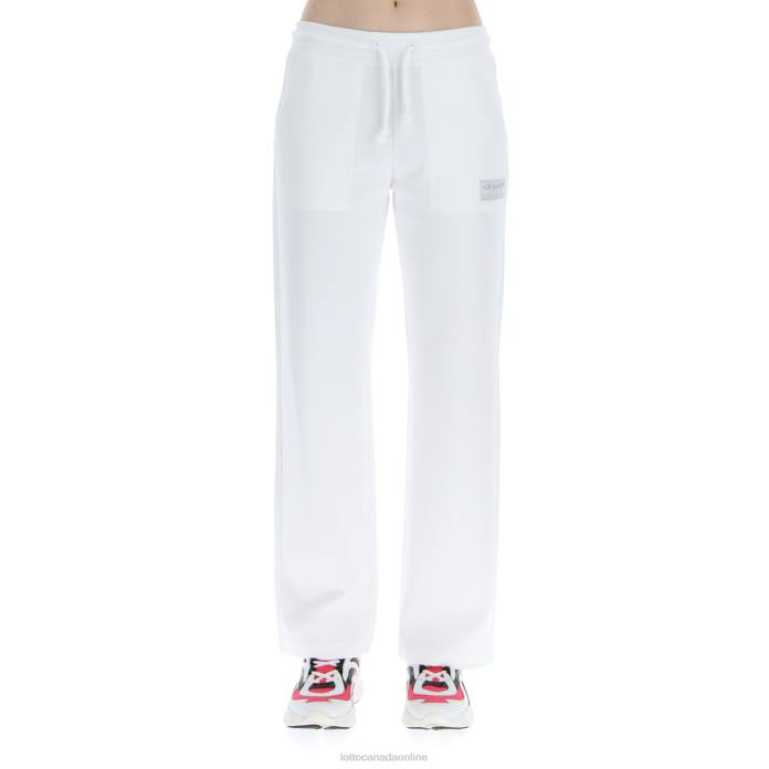 ATHLETICA DUE W IV PANT PL CANDY WHITE Lotto Woman Apparel 0Z6F842
