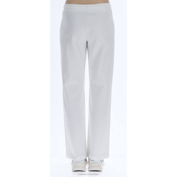 ATHLETICA DUE W IV PANT PL CANDY WHITE Lotto Woman Apparel 0Z6F842