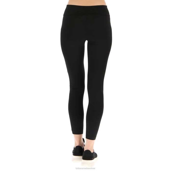 MSP W LEGGING ALL BLACK Lotto Woman Apparel 0Z6F844