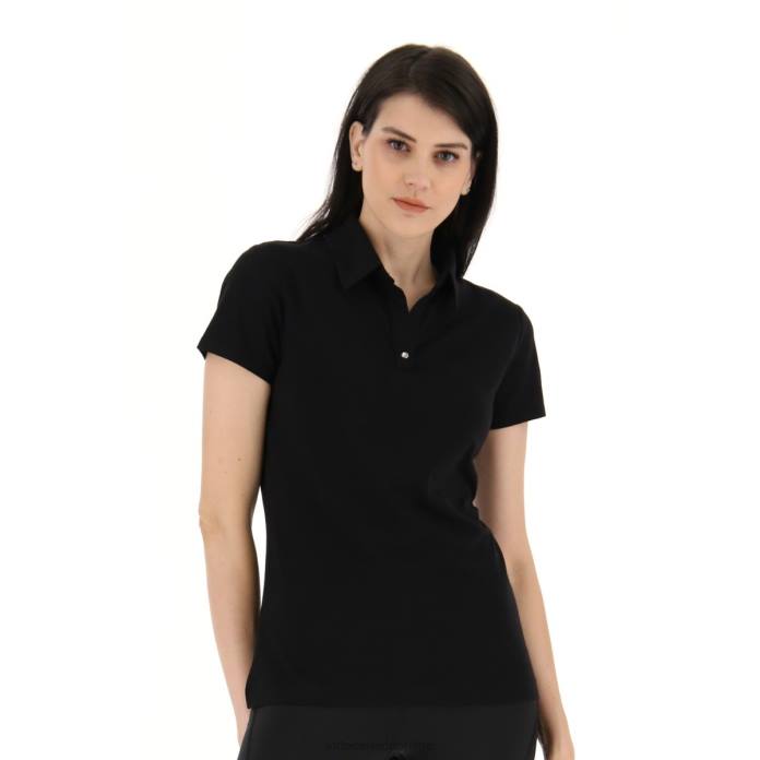 POLO CLASSICA W STC JS ALL BLACK Lotto Woman Apparel 0Z6F971