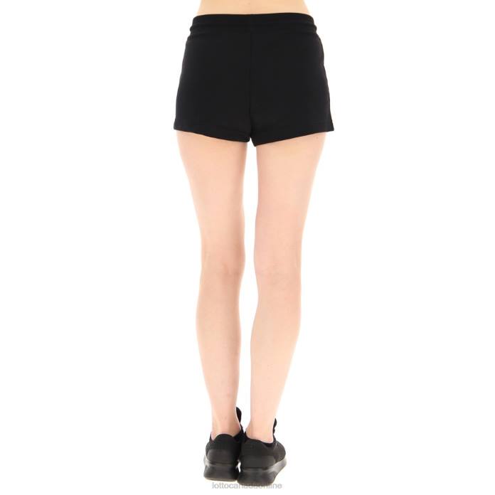 SMART W III SHORT ALL BLACK Lotto Woman Apparel 0Z6F1018