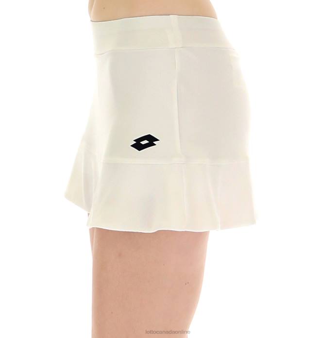 SQUADRA W II SKIRT PL BRIGHT WHITE Lotto Woman Apparel 0Z6F1005
