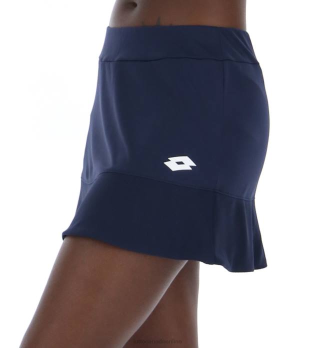 SQUADRA W II SKIRT PL NAVY BLUE Lotto Woman Apparel 0Z6F994
