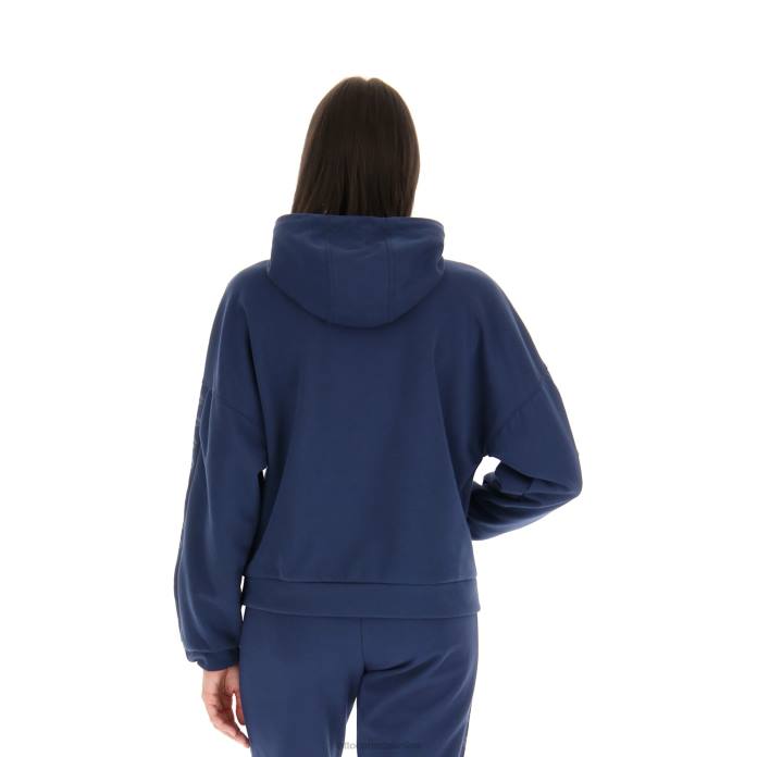 ATHLETICA DUE W VI SWEAT HD DARK DENIM Lotto Woman Apparel 0Z6F840